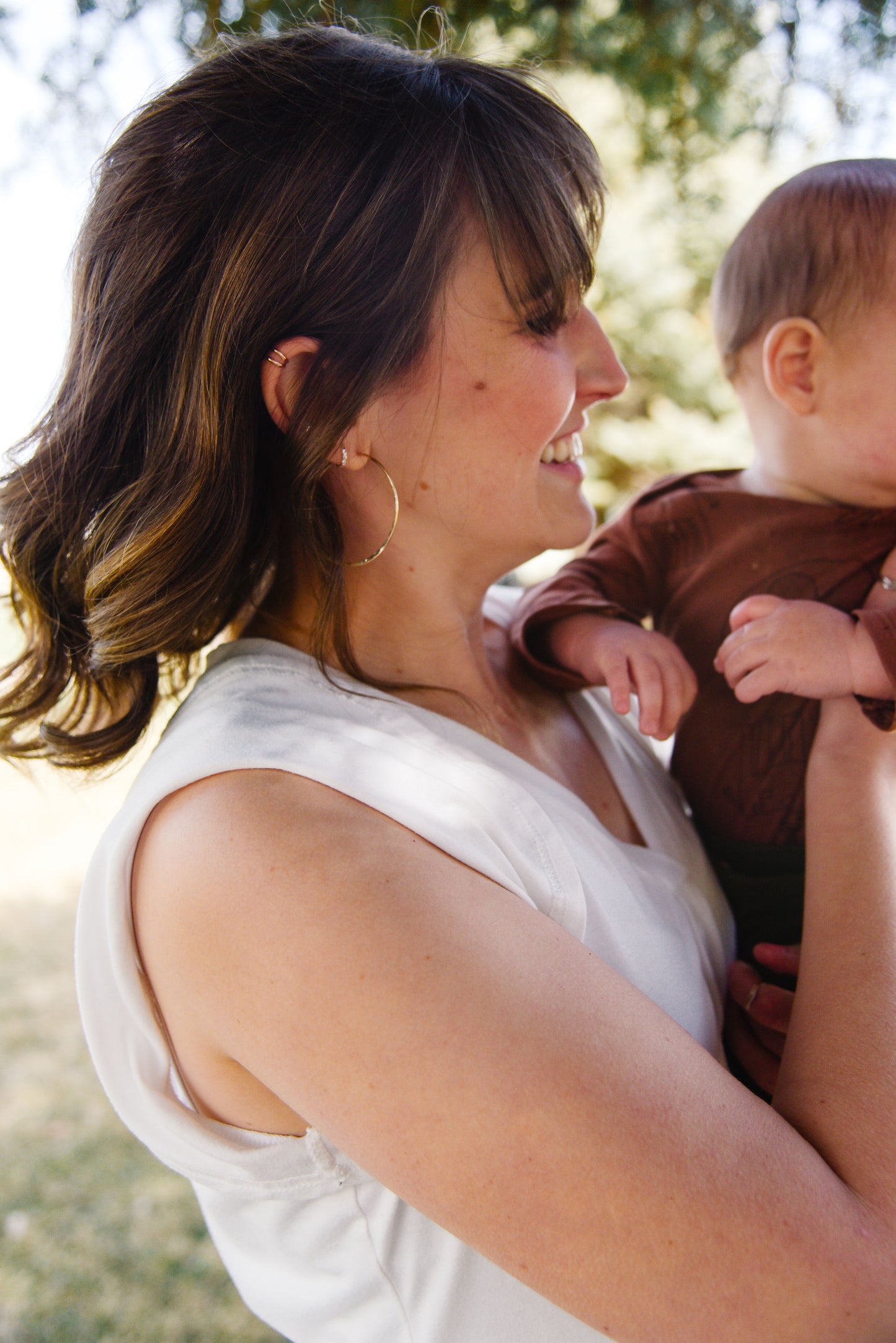 2 Band Ear Cuff Mini, Sterling Silver