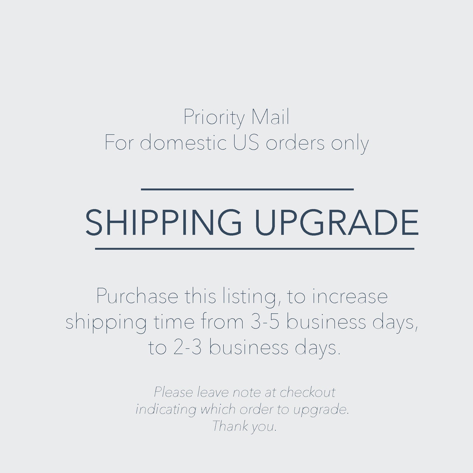 Additional hotsell shipping for priority upgrade via usps.