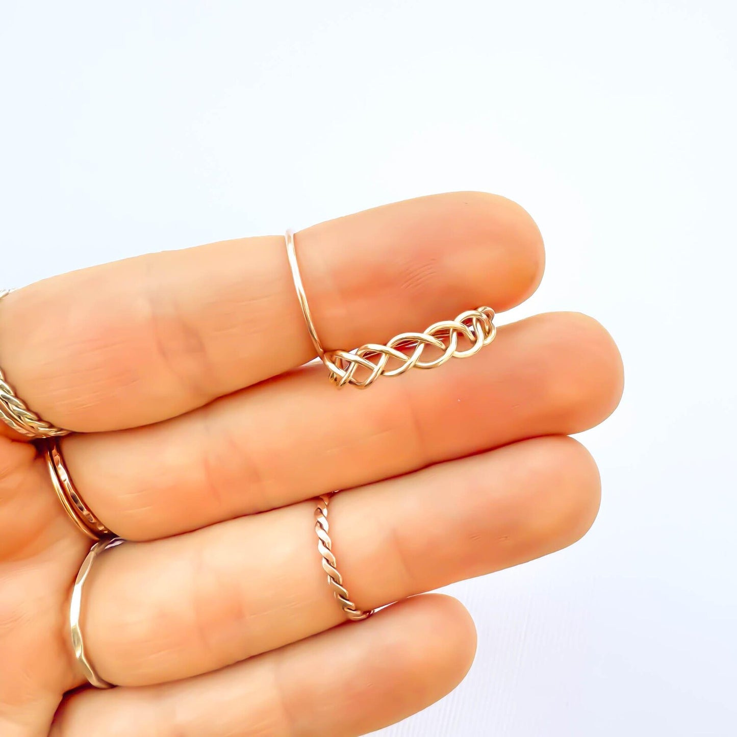 Braid Ring, 14K Gold Filled