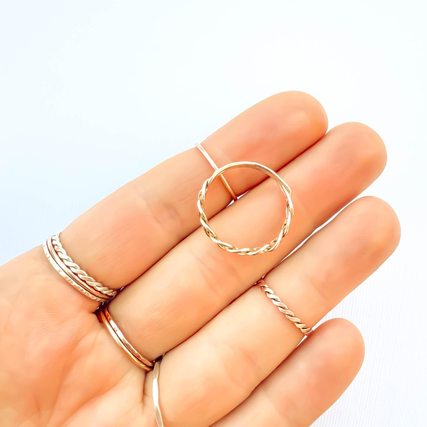 Braid Ring, 14K Gold Filled