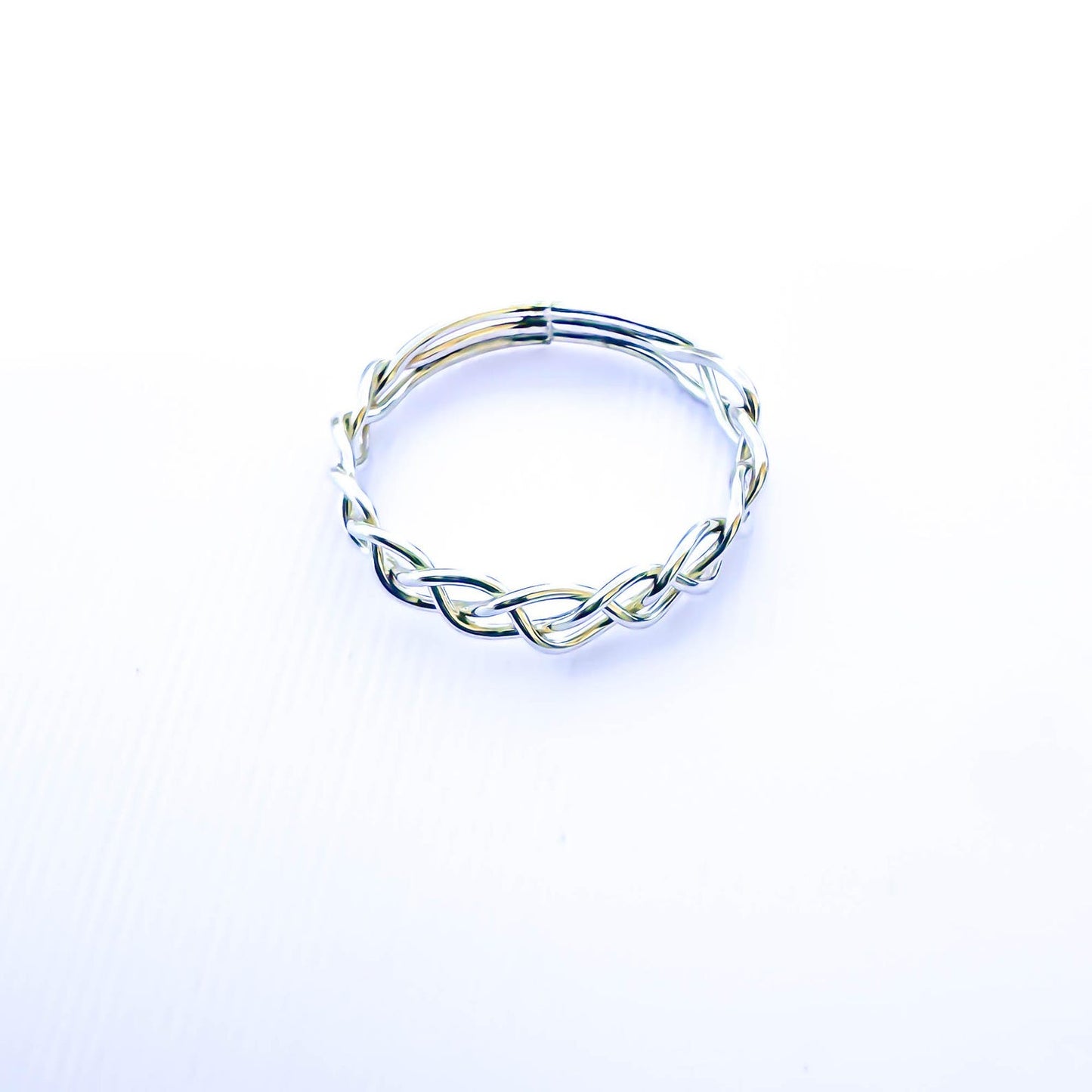Braided Ring, 925 Sterling Silver