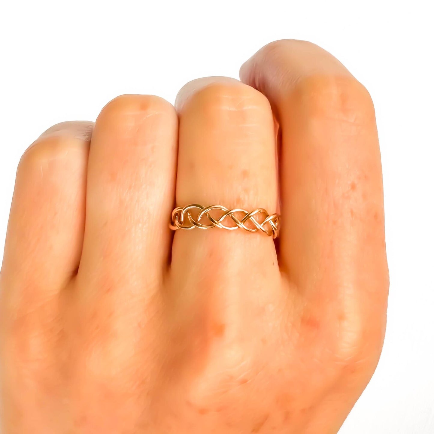 Braid Ring, 14K Gold Filled
