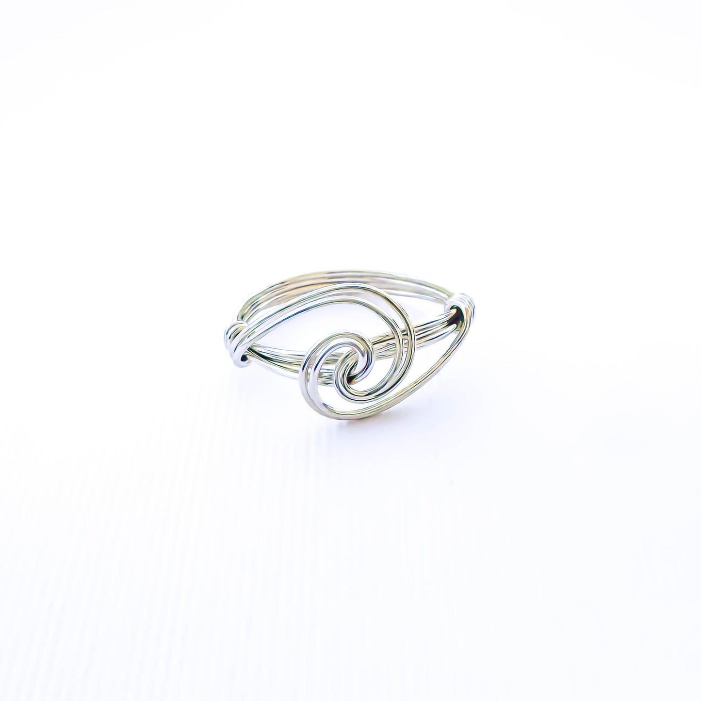SIZE 5.5 Swirl Ring, Sterling Silver