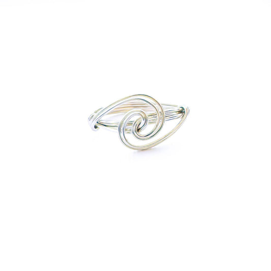 SIZE 5.5 Swirl Ring, Sterling Silver