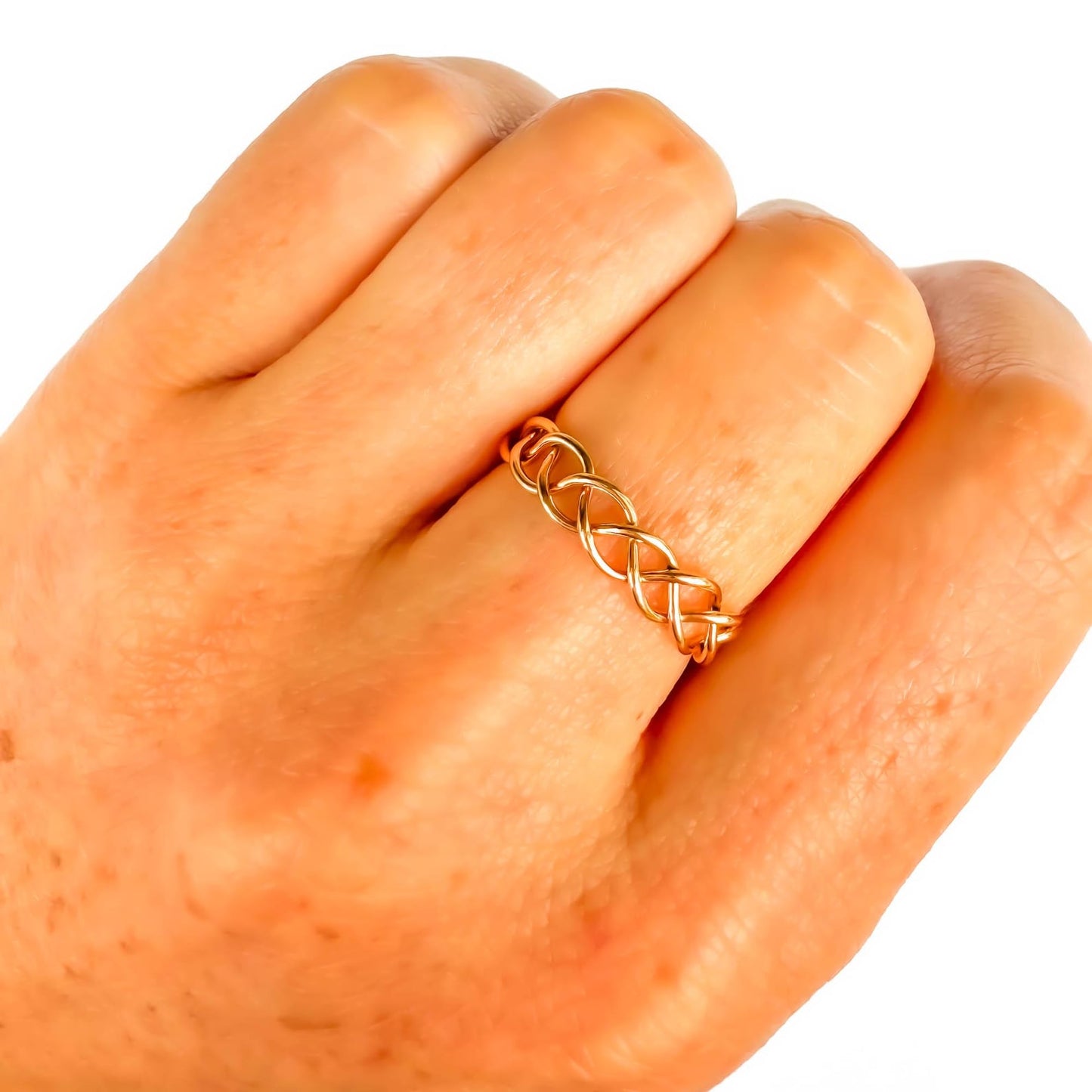 Braid Ring, 14K Gold Filled