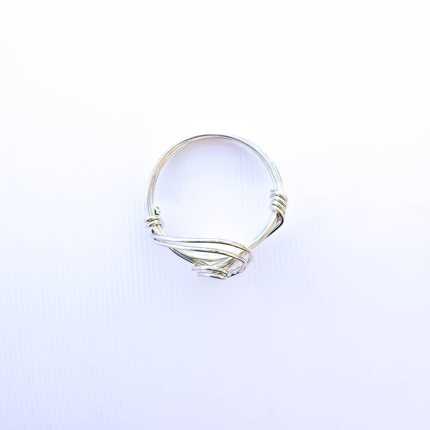 SIZE 5.5 Swirl Ring, Sterling Silver