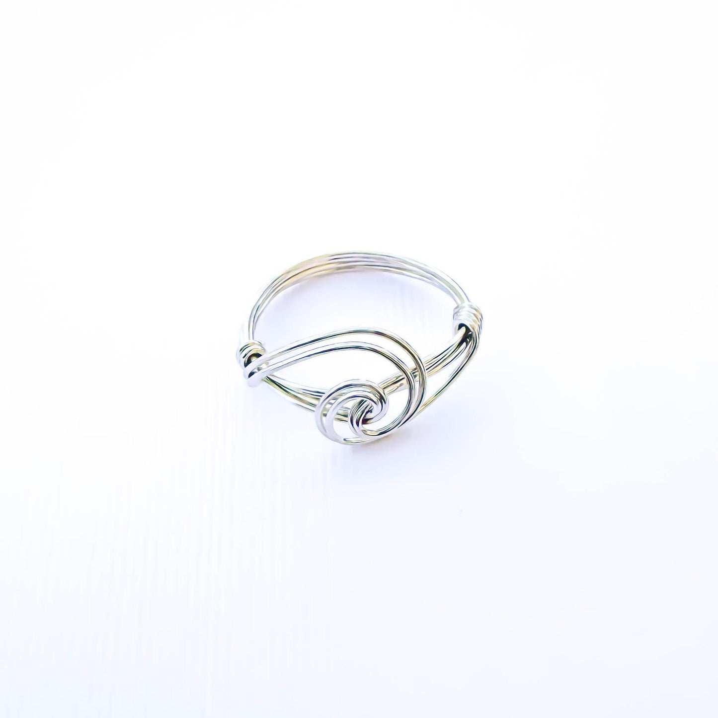SIZE 5.5 Swirl Ring, Sterling Silver