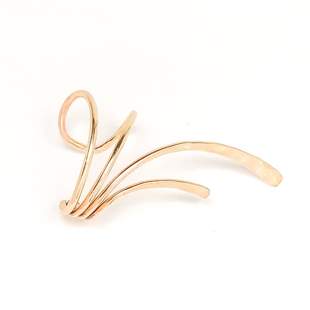 Climbing Ear Cuff, 14K Gold Filled