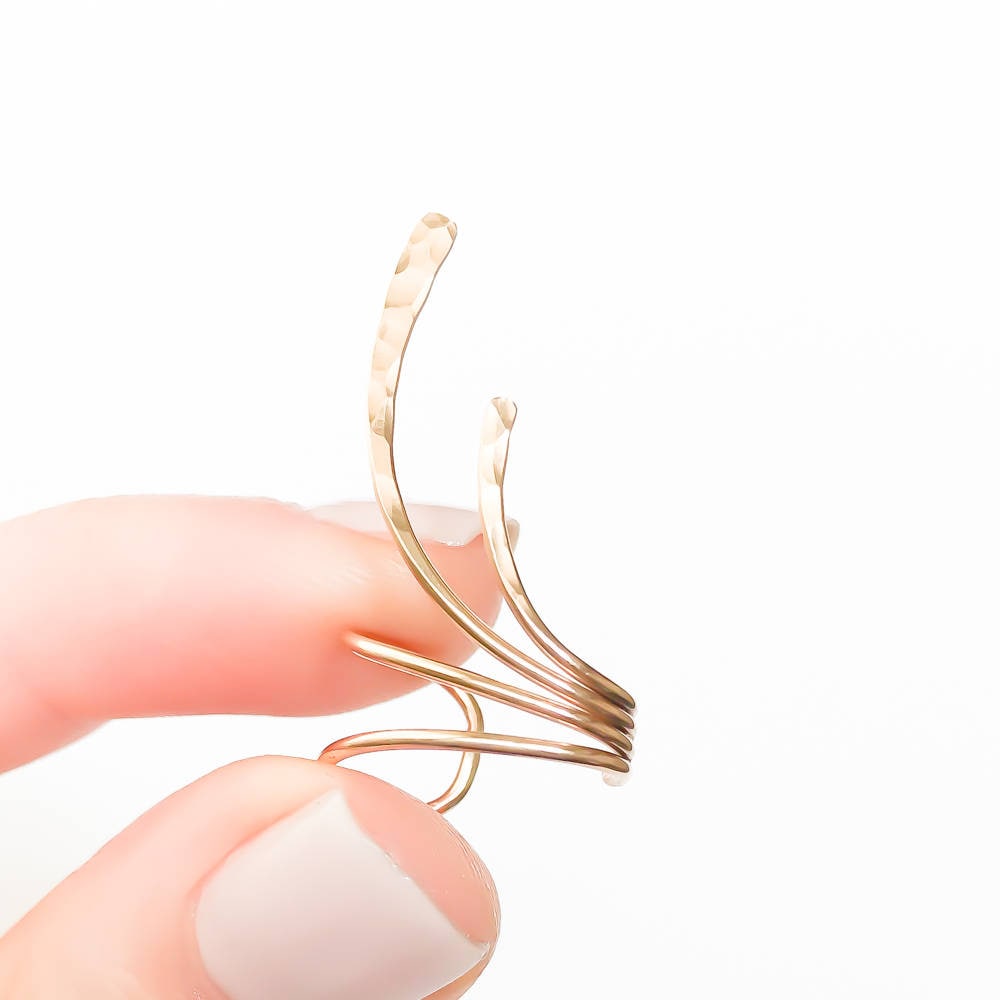 Climbing Ear Cuff, 14K Gold Filled