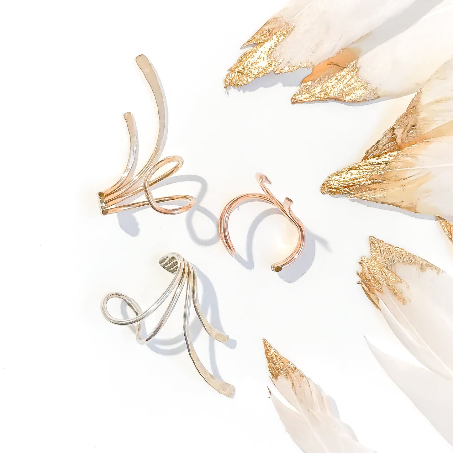 Climbing Ear Cuff, 14K Gold Filled