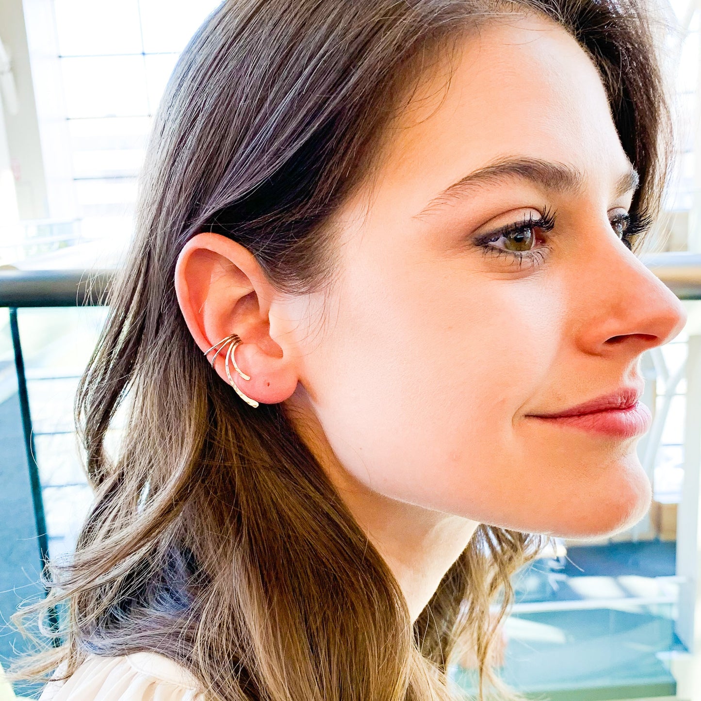 Climbing Ear Cuff, 14K Gold Filled