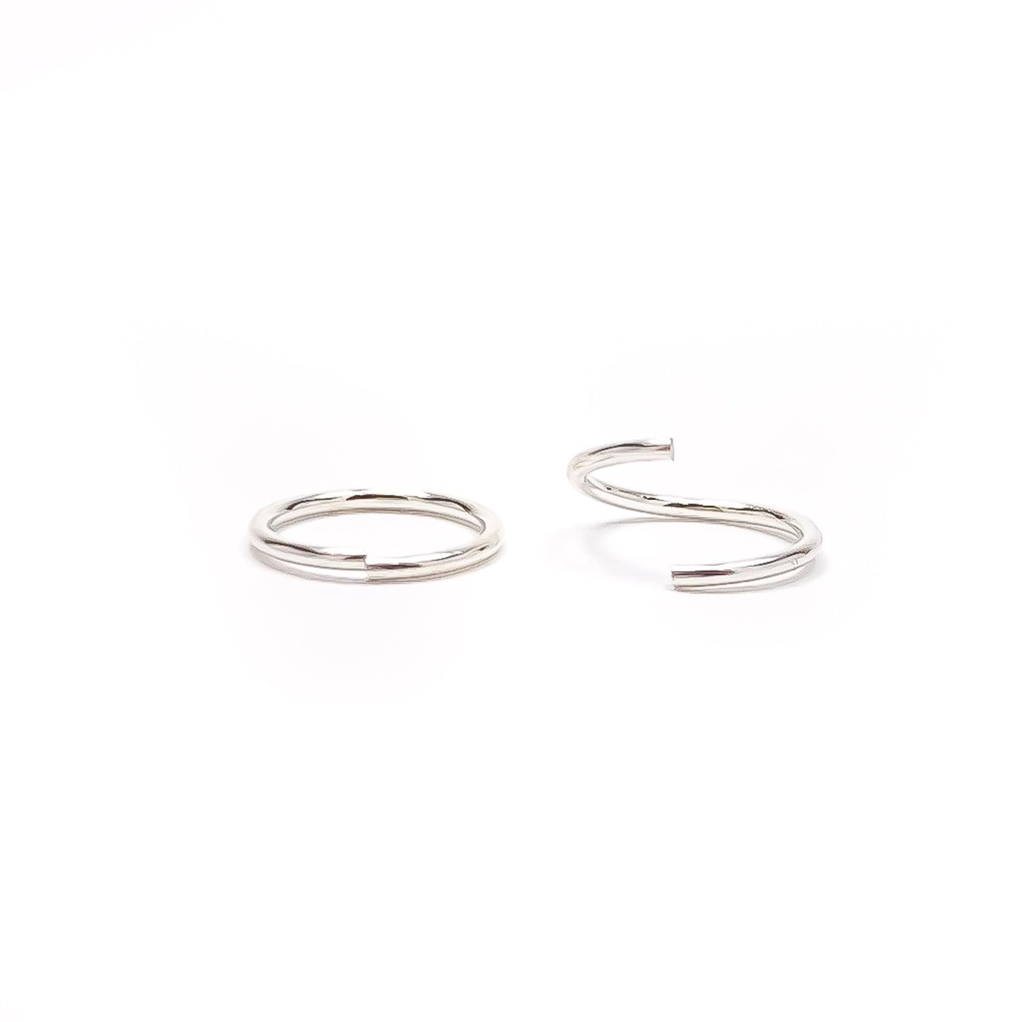 Sterling Silver Cartilage Hoop