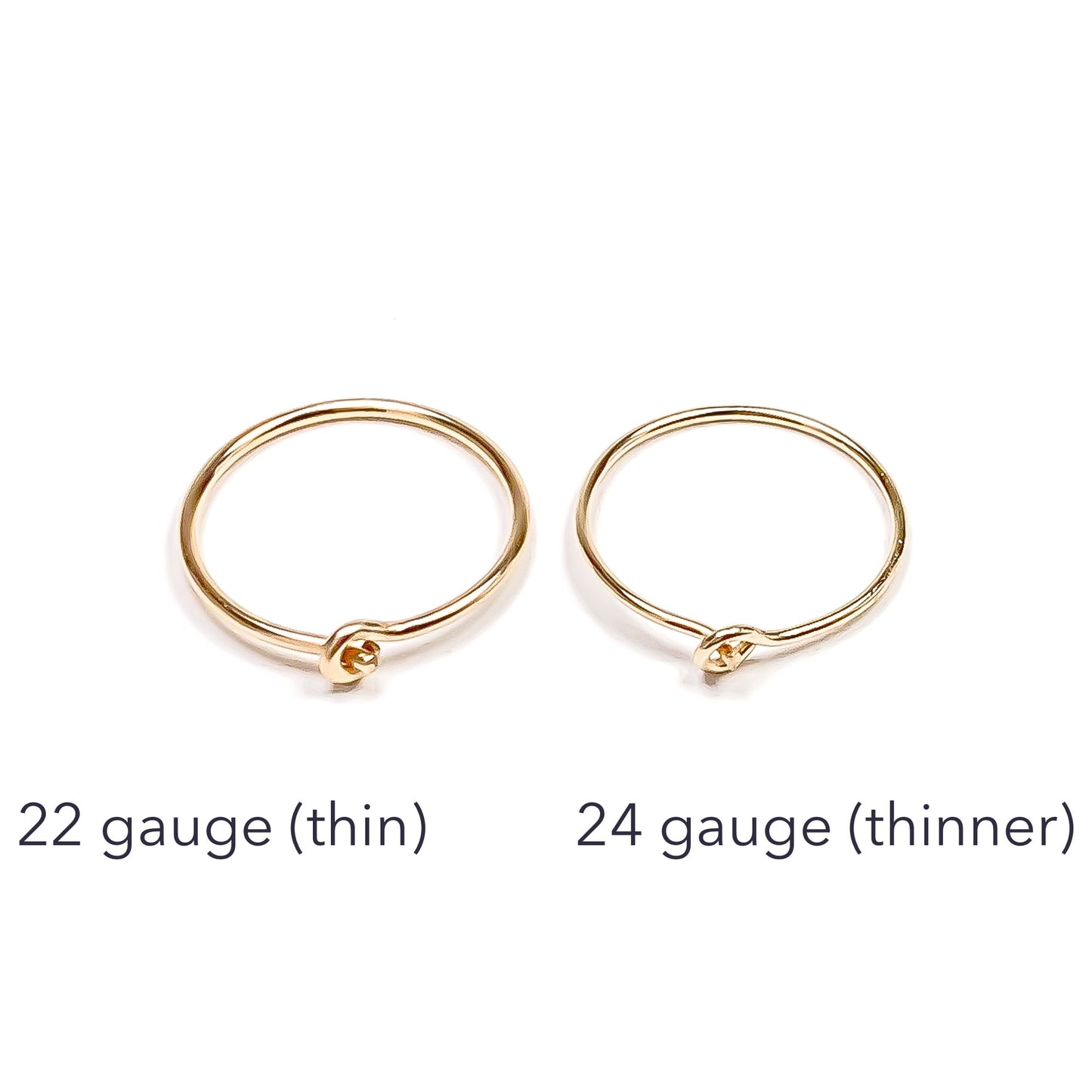 14K Gold Eyelet Hoop Earrings