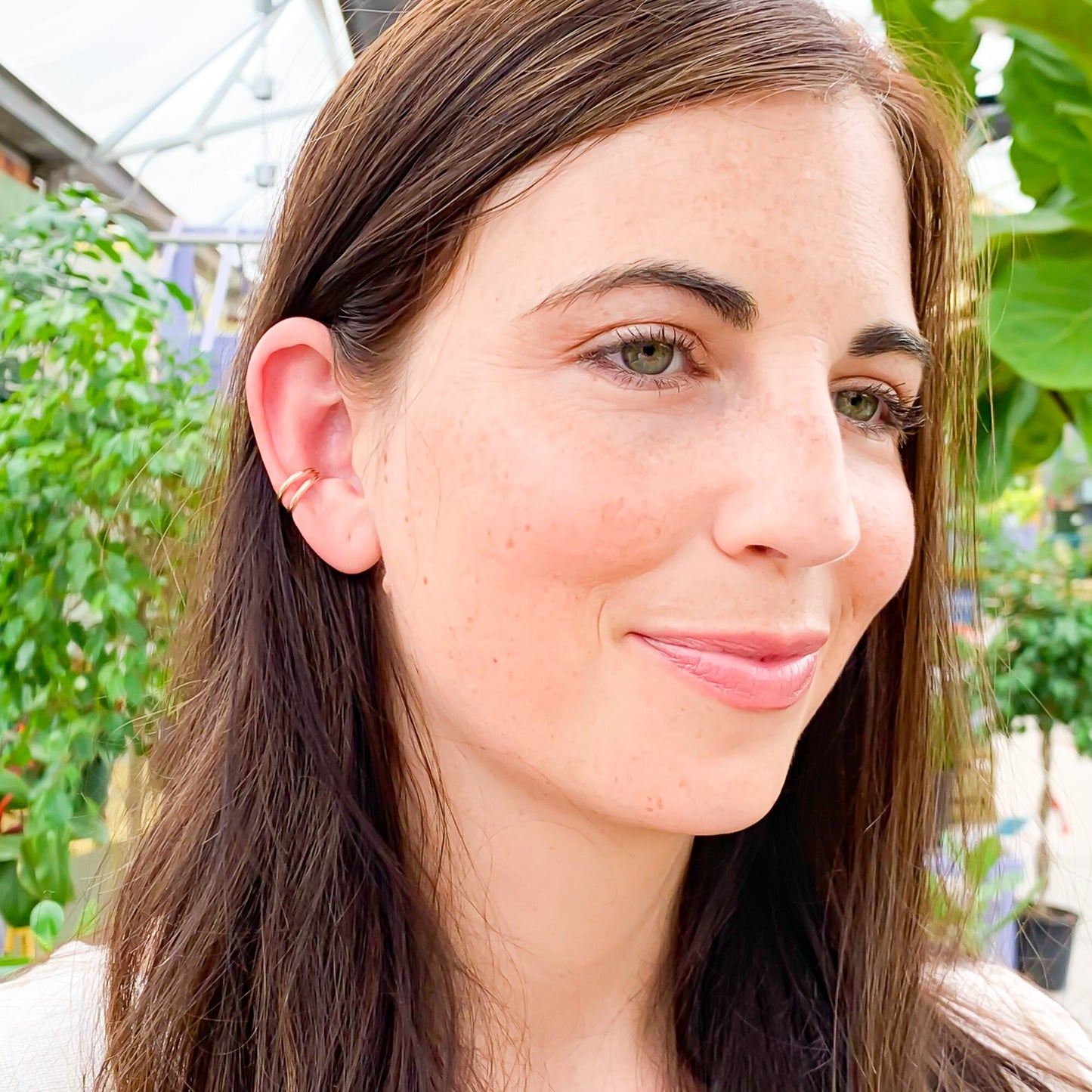 Two Band Conch Ear Cuff, 14K Gold Filled