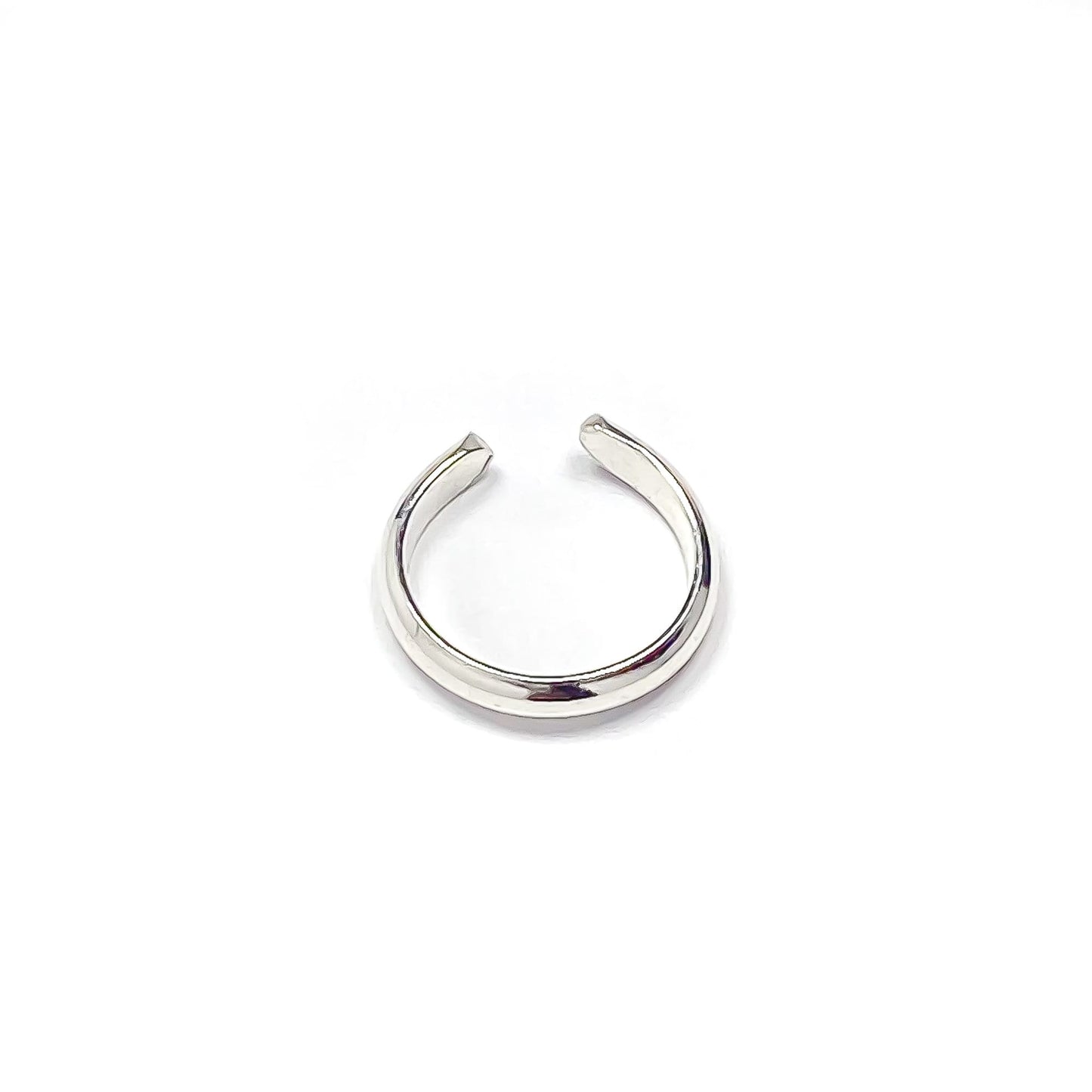 Sterling Silver Half Round Ear Cuff Mini