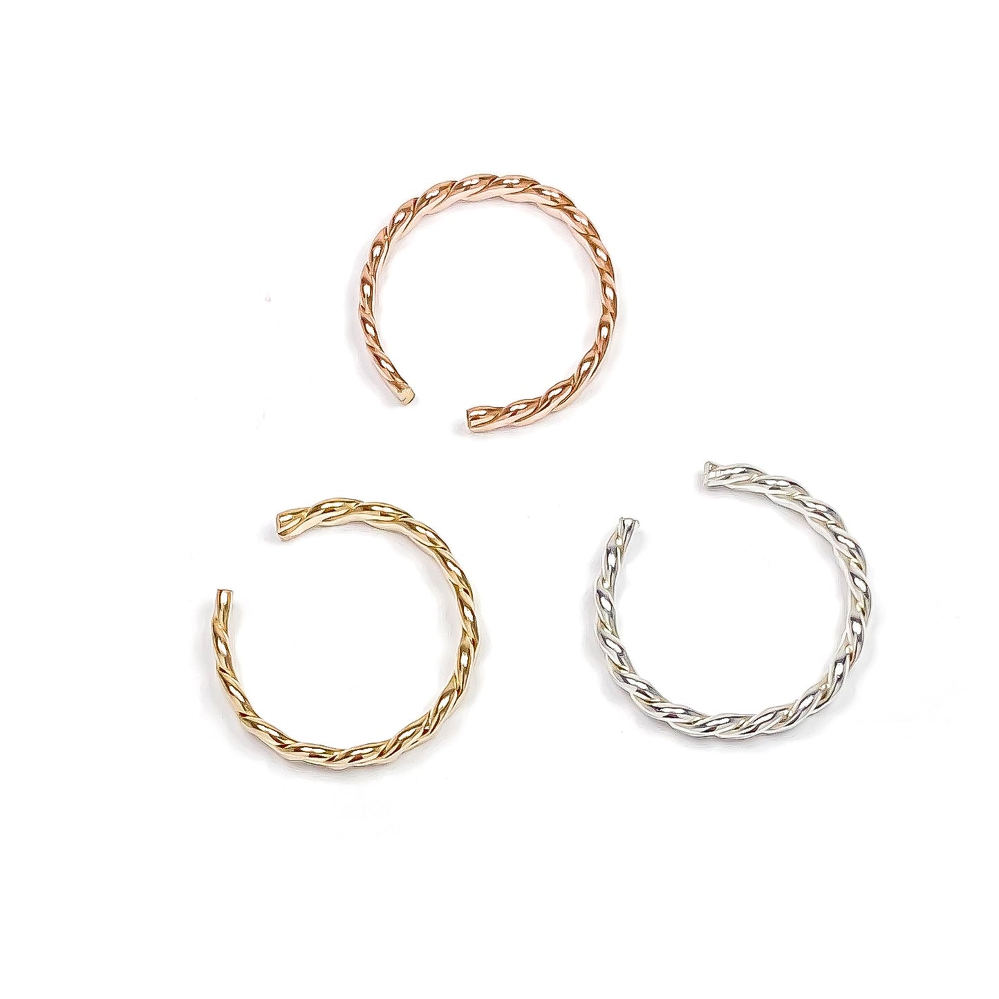 Twist Conch Ear Cuff