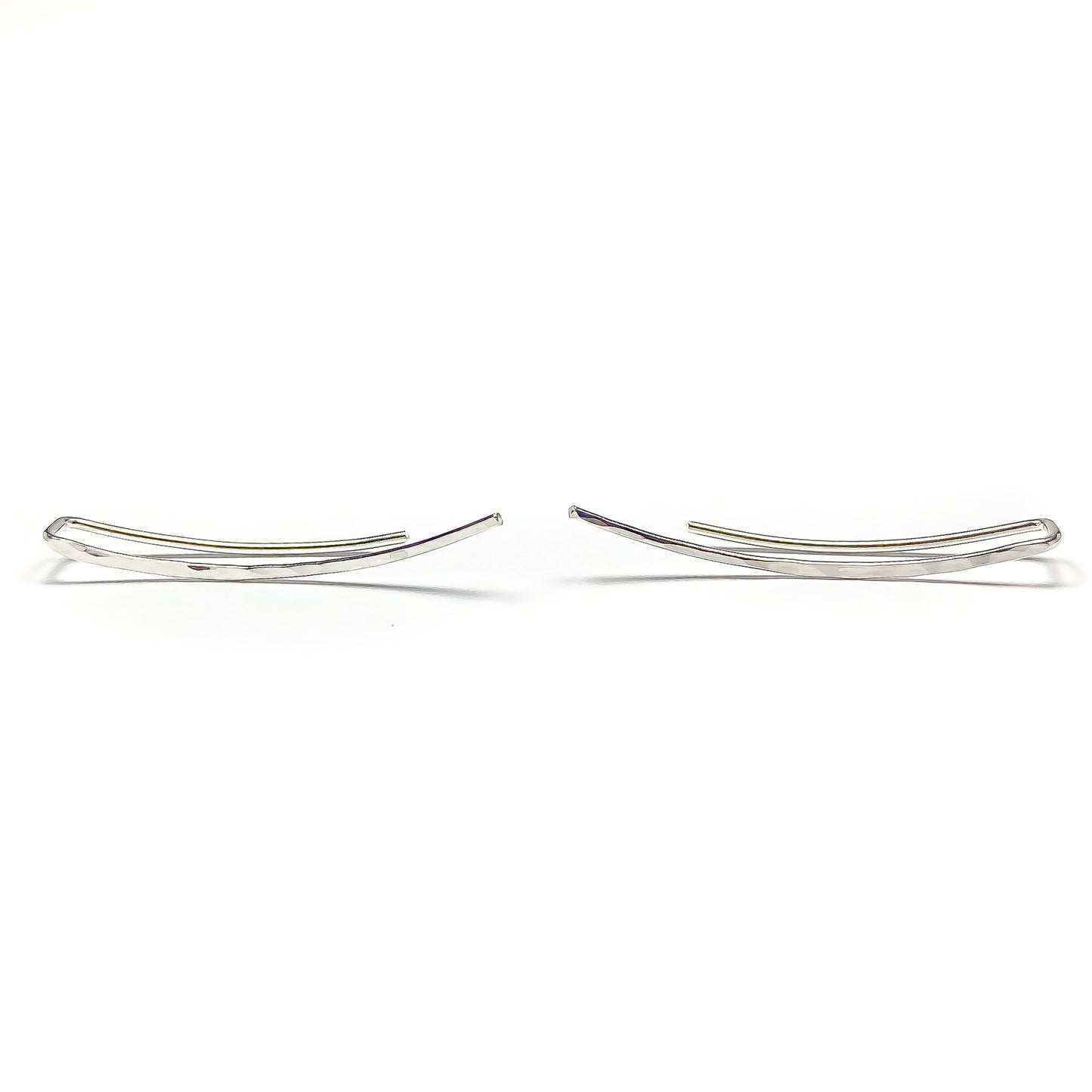 Long Ear Climber, Sterling Silver