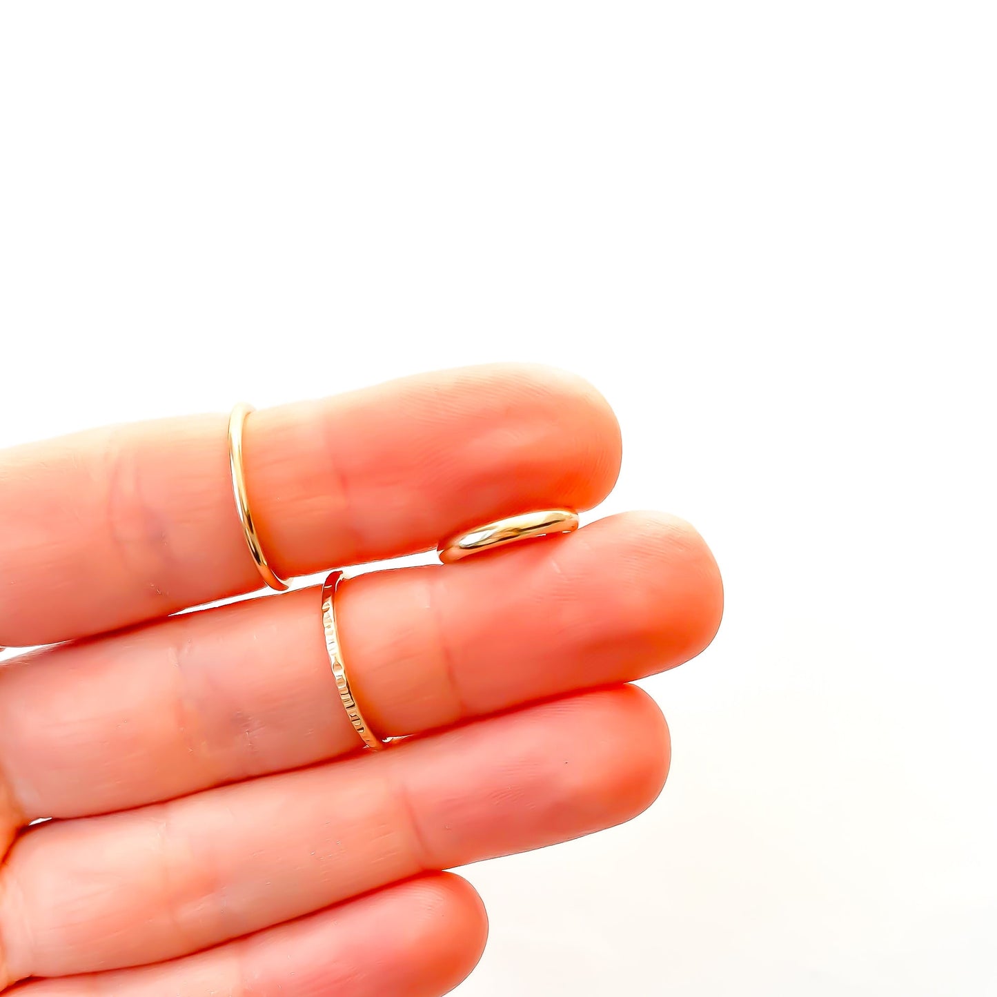 Half Round Gold Filled Conch Ear Cuff, 12 Gauge