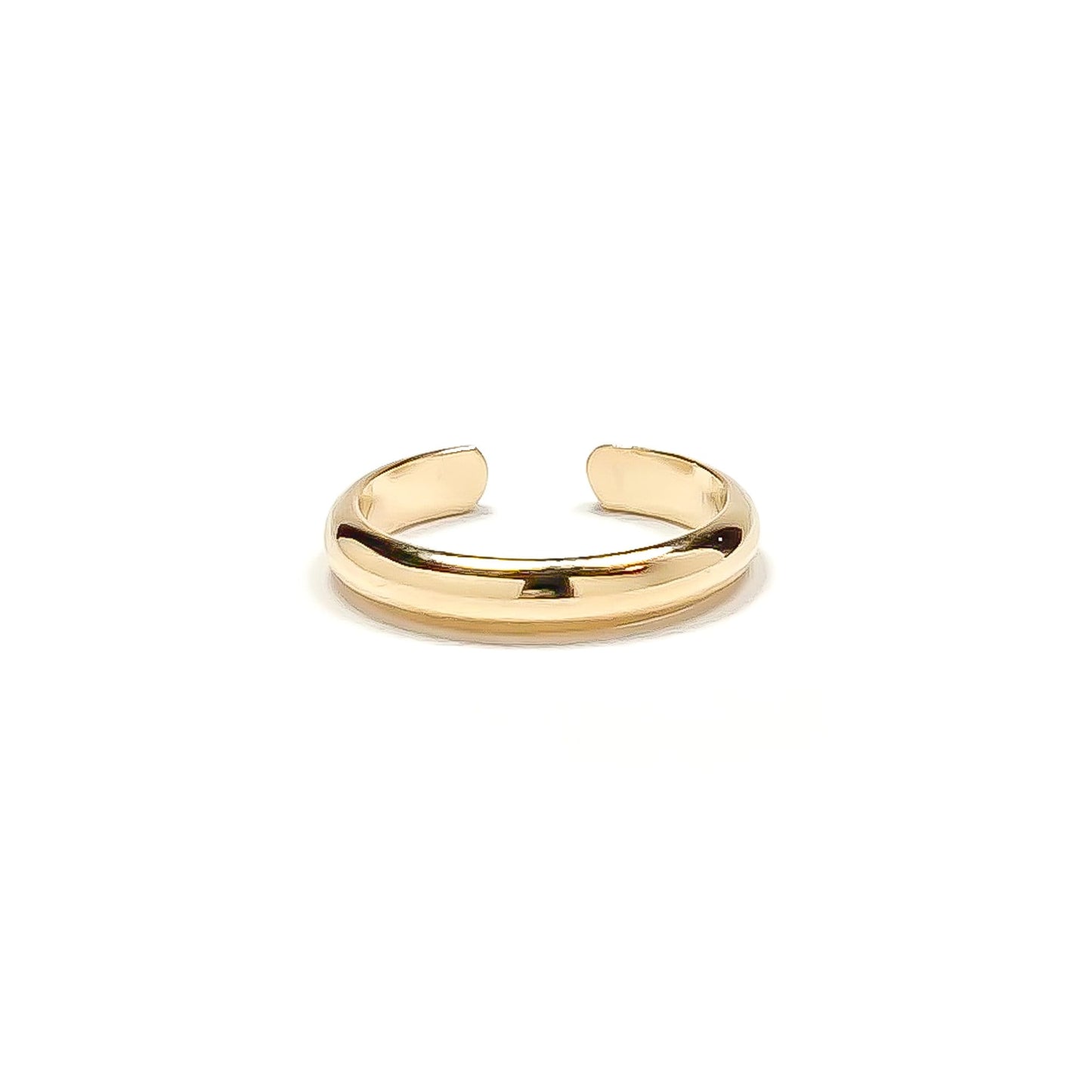 Half Round Gold Filled Conch Ear Cuff, 12 Gauge