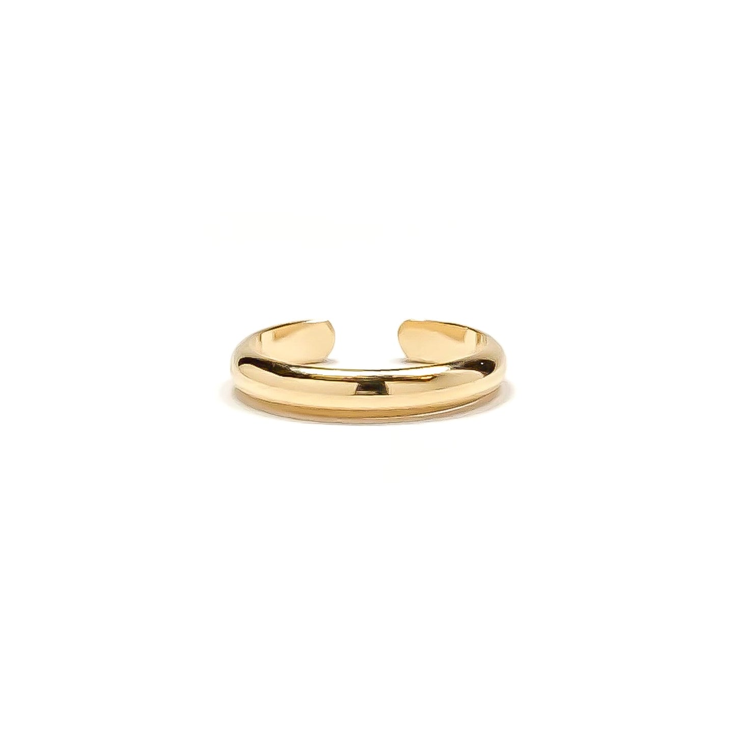 Half Round Gold Filled Conch Ear Cuff, 12 Gauge