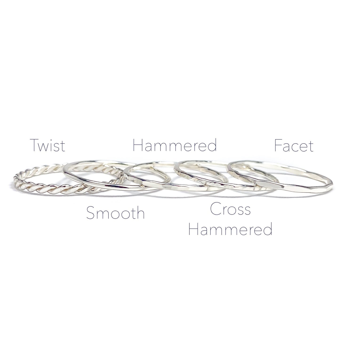 Sterling Silver Stacking Ring Set