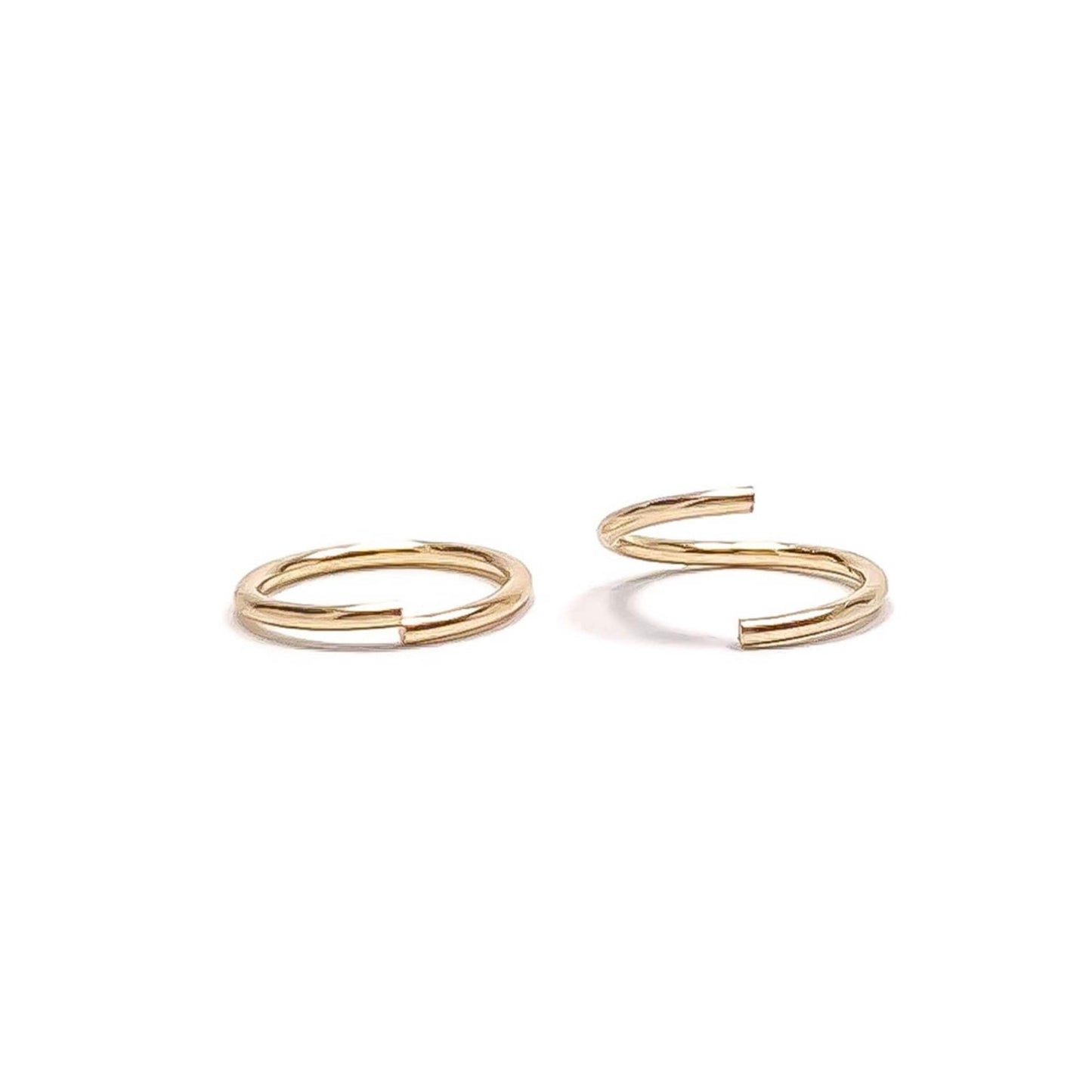 Solid 14K Gold Cartilage Hoop