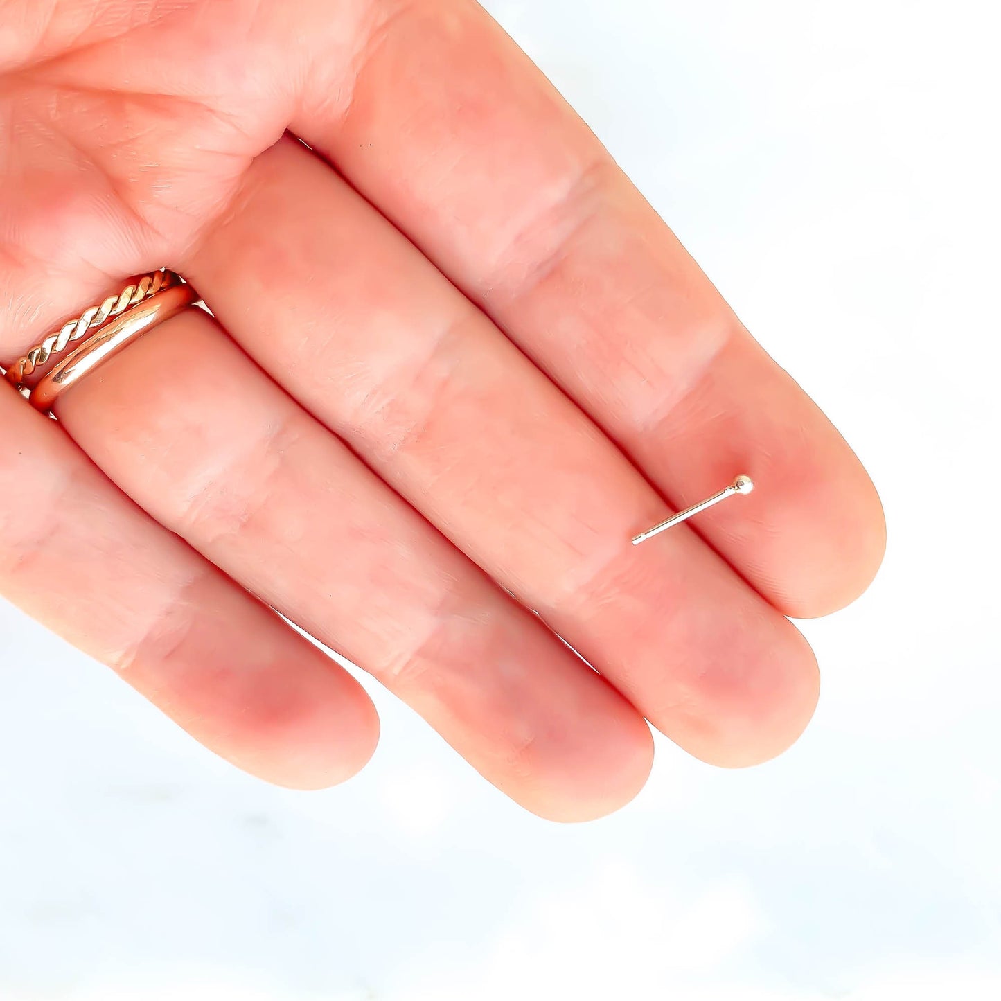 Sterling Silver 1.9mm Stud Earrings