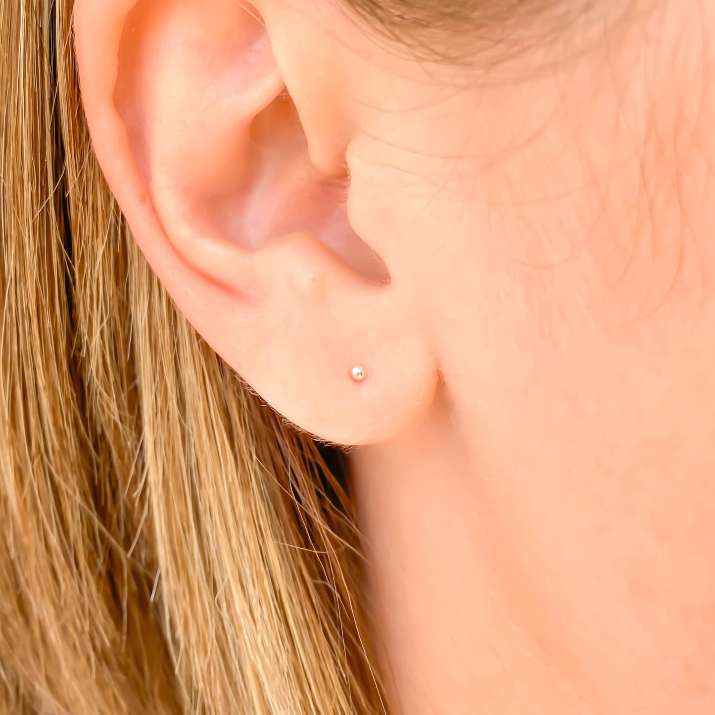 Sterling Silver 1.9mm Stud Earrings