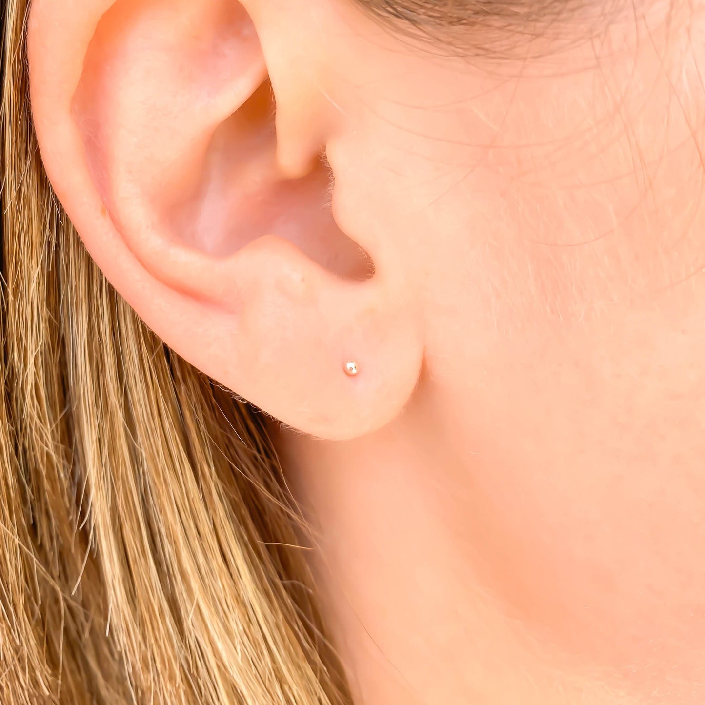 Sterling Silver 1.9mm Stud Earrings