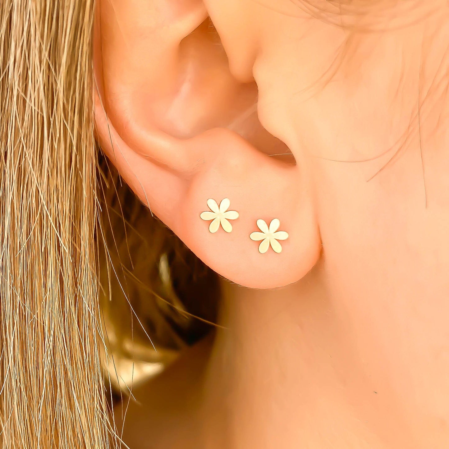 Single or Pair of Solid 14K Gold Earrings