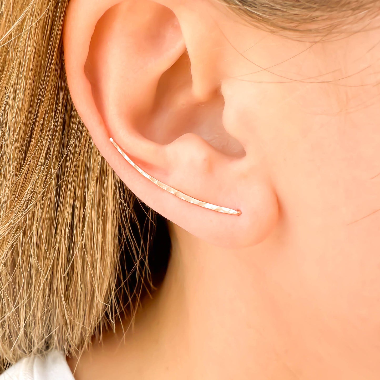 Ear Climber, 14K Rose Gold Filled