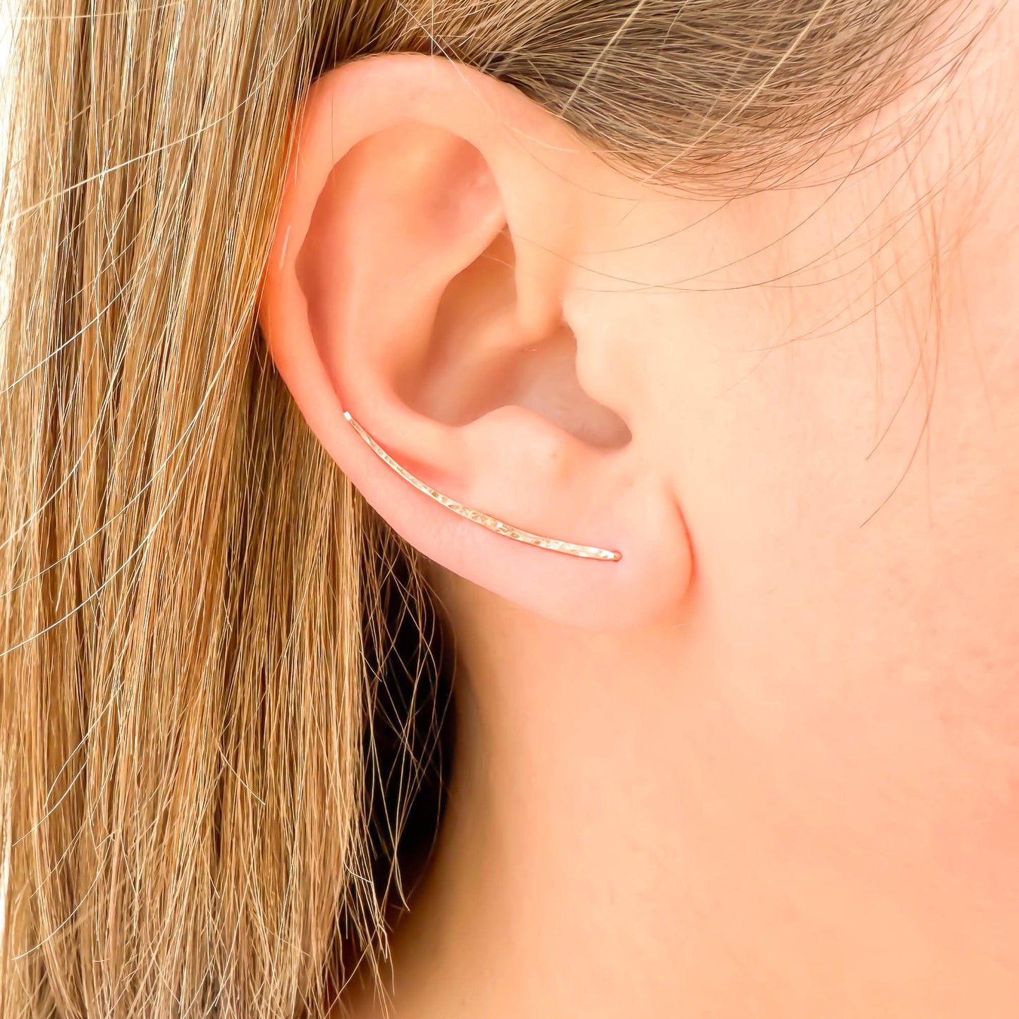 Ear Climber, 14K Rose Gold Filled