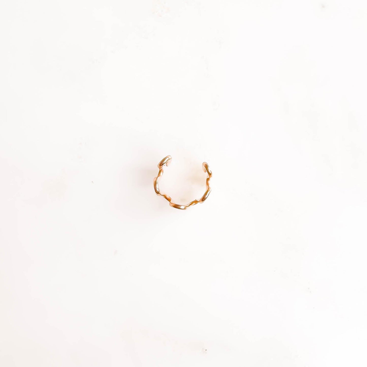 Ultra Mini Wave Cartilage Ear Cuff, 14K Gold Filled