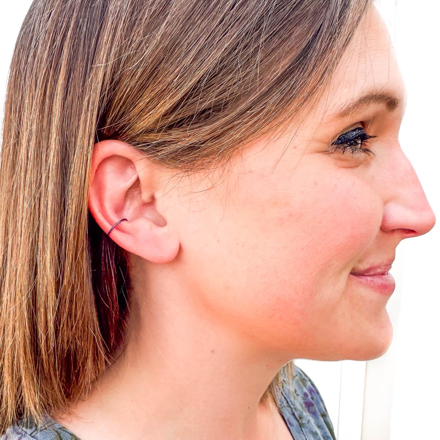 Purple & Midnight Conch Ear Cuffs