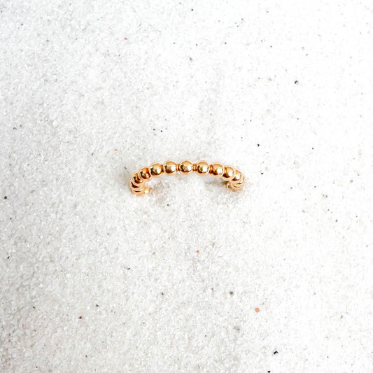Bead Toe Ring, 14K Gold Filled