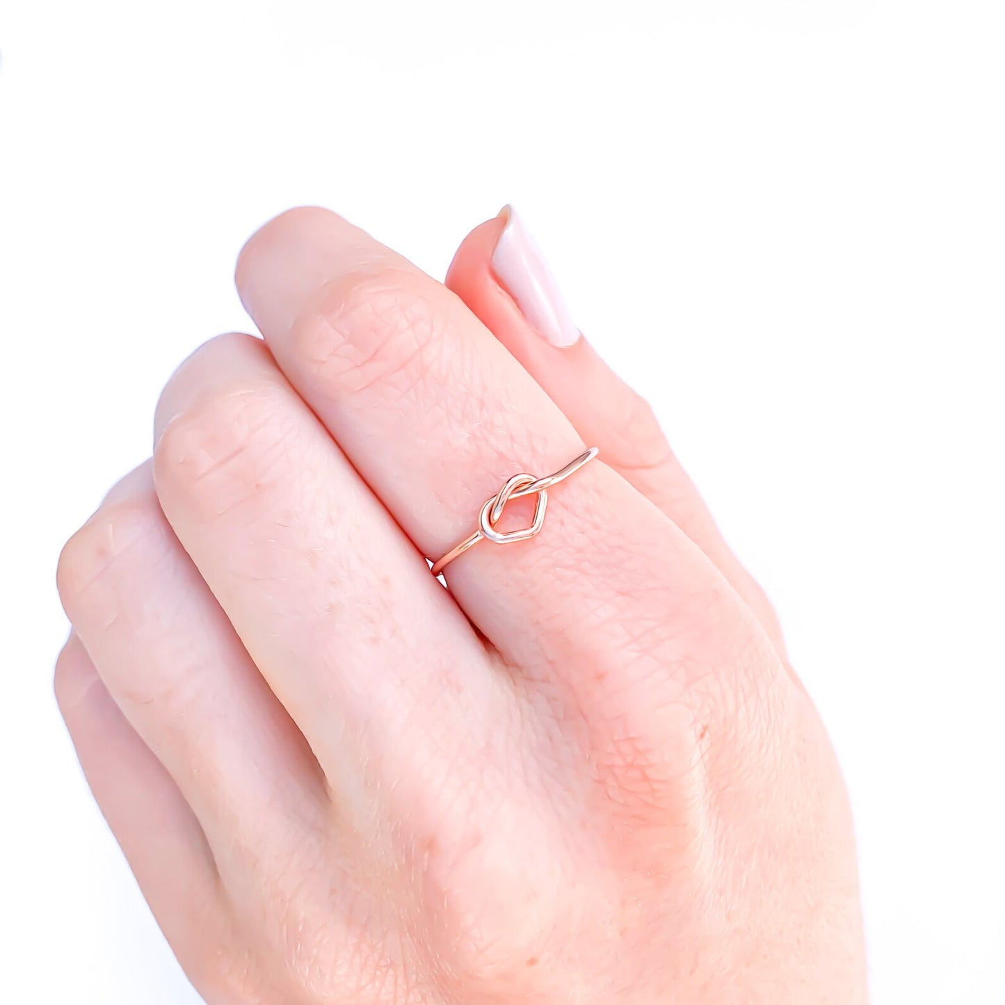 Heart Knot Rings