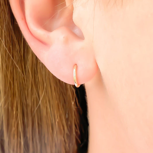 7mm Gold Filled Mini Hoops