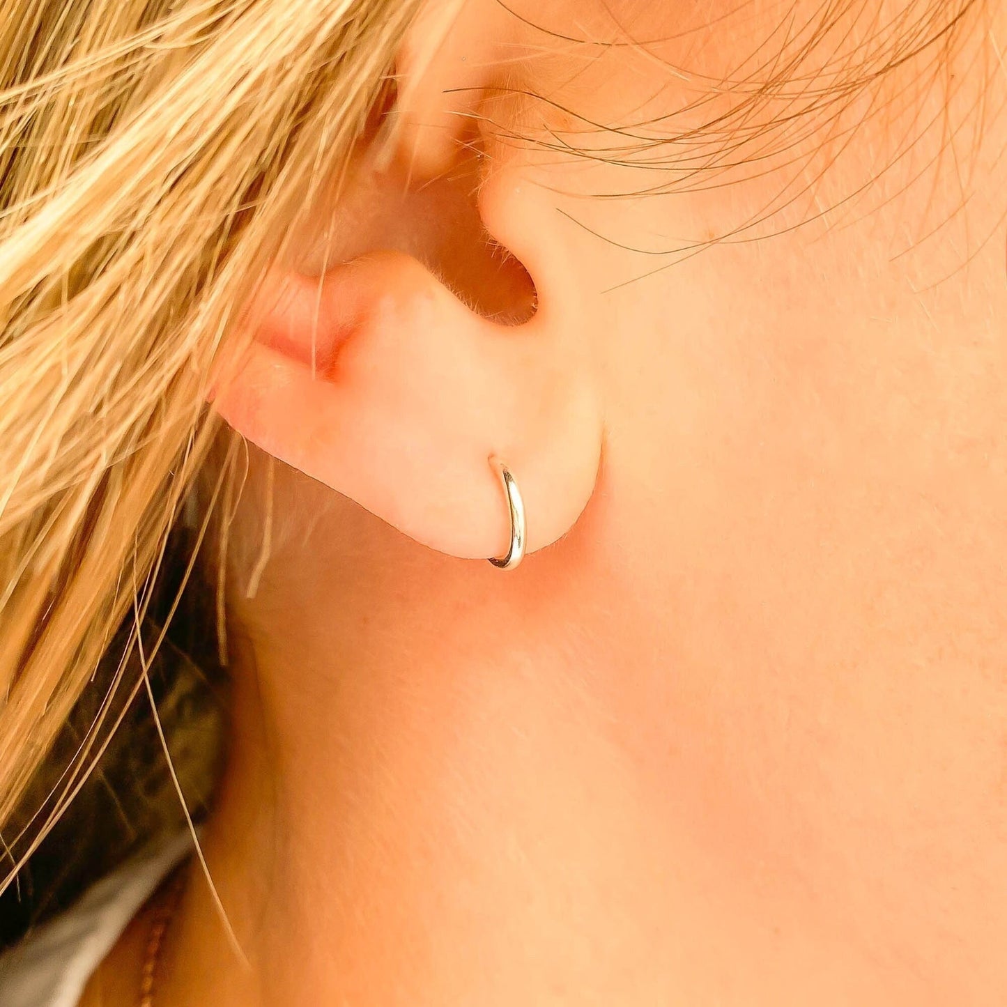 7mm Gold Filled Mini Hoops