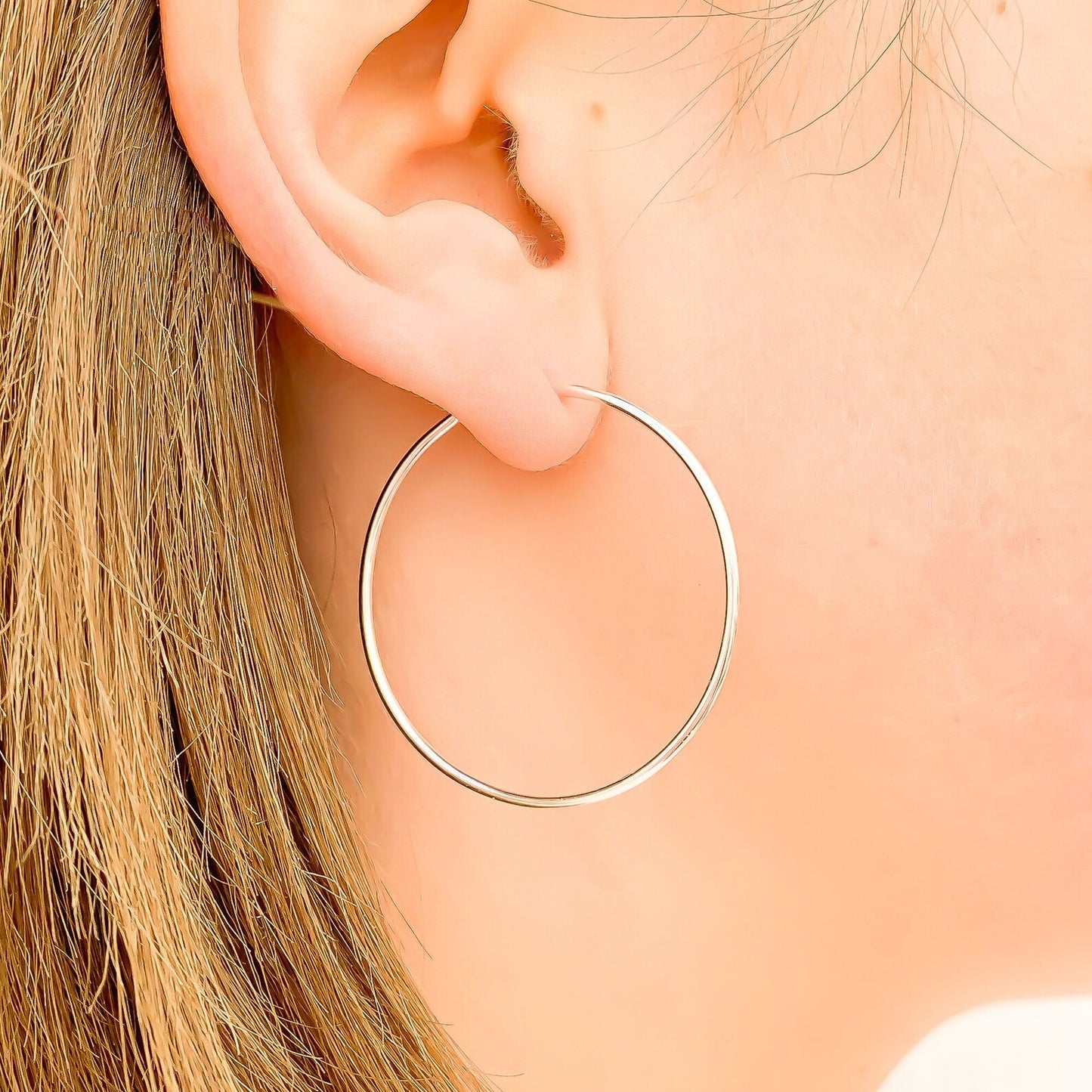40mm Hoop Earrings