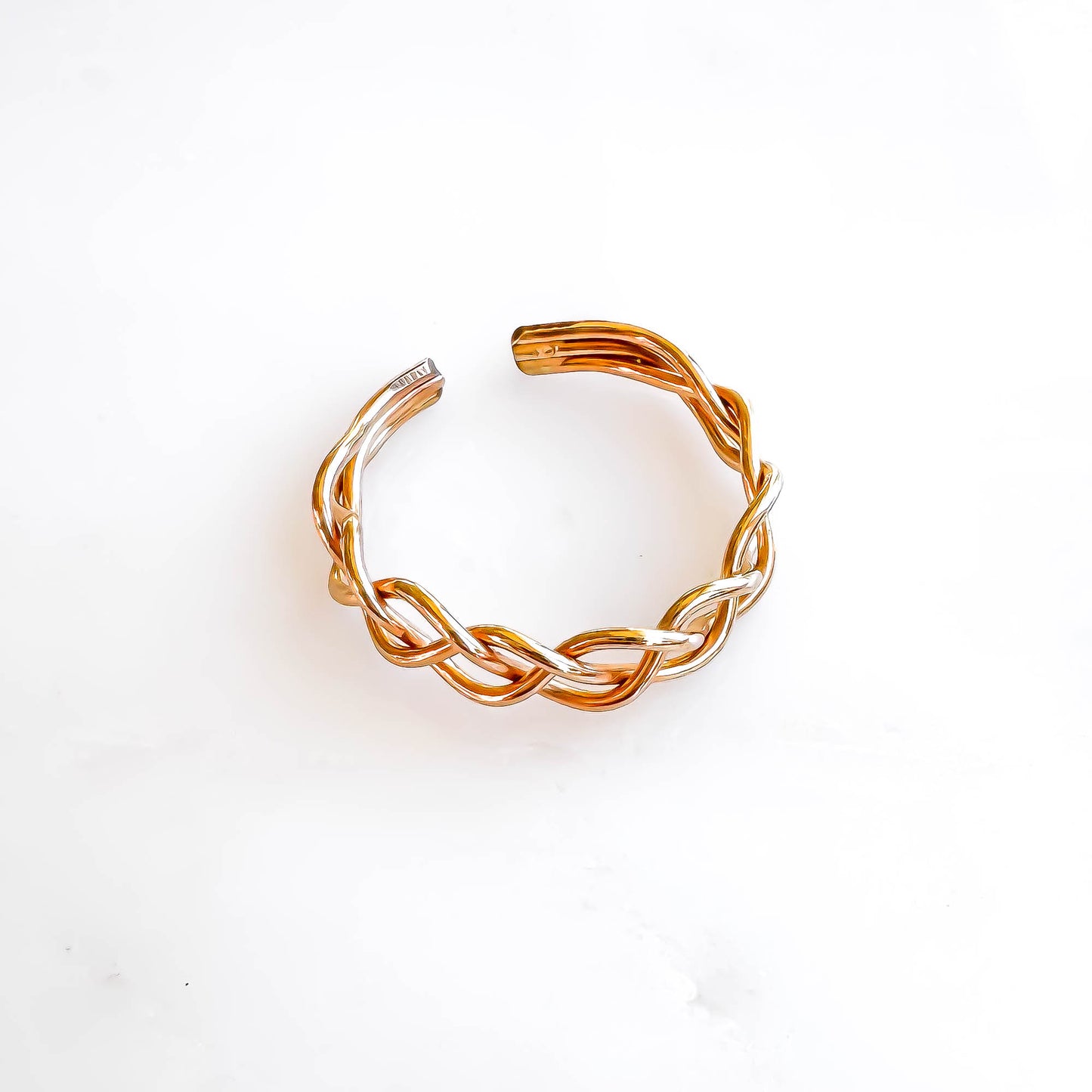 Braid Toe Ring, 14K Gold Filled