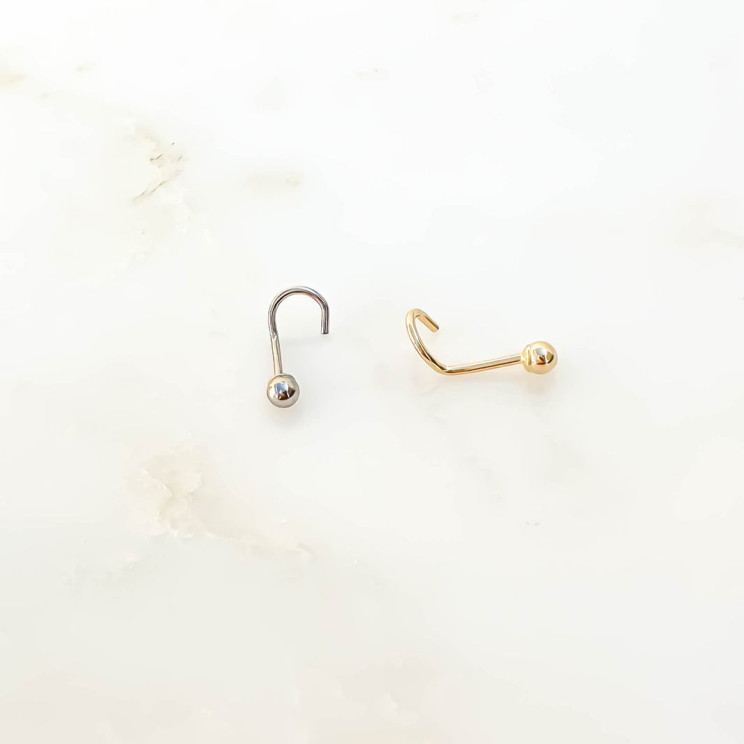 How to Put on Spiral Corkscrew Earrings Hoops By Hand