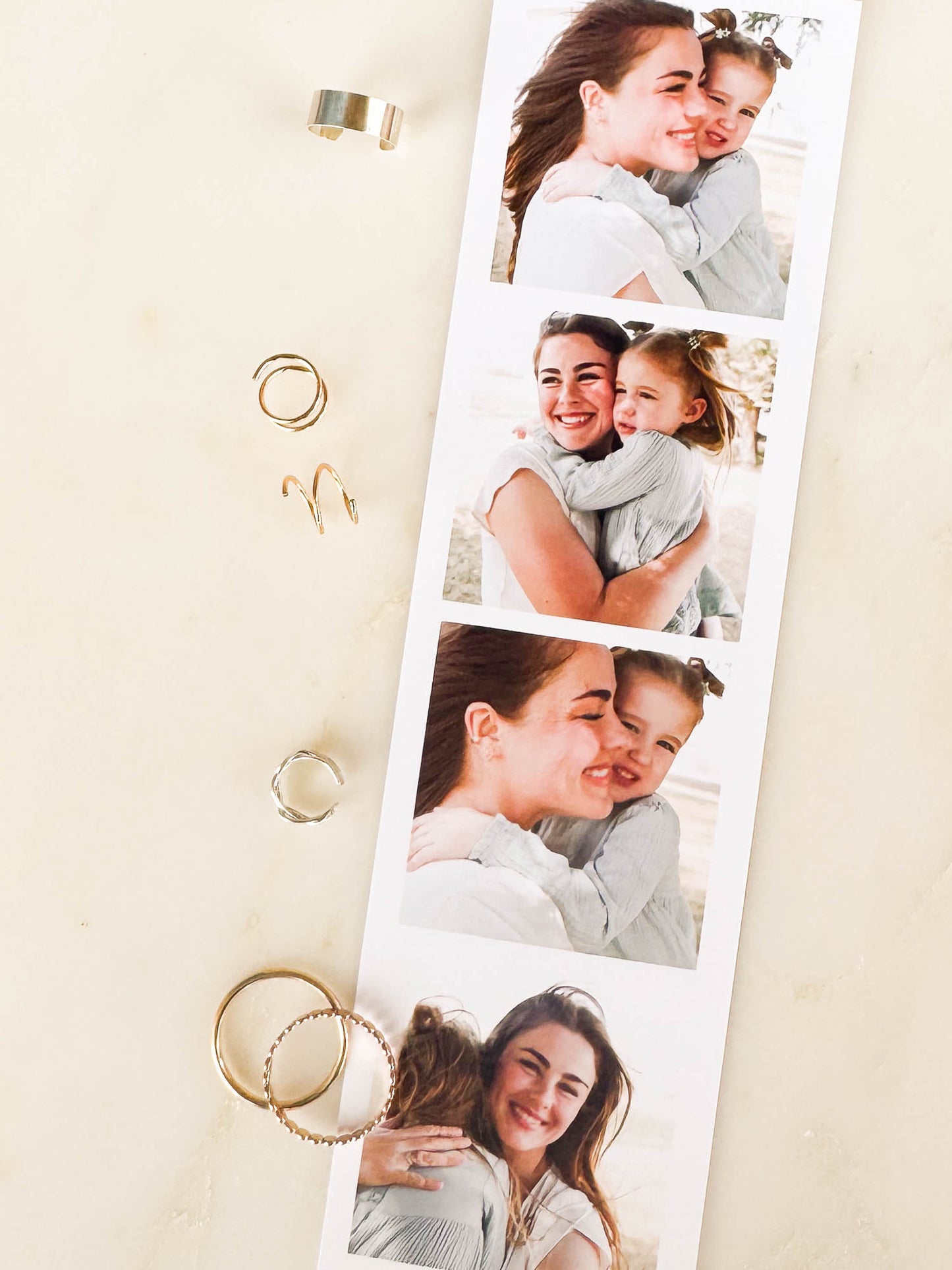 Rose Gold Stacking Ring Set, 14K Rose Gold Filled