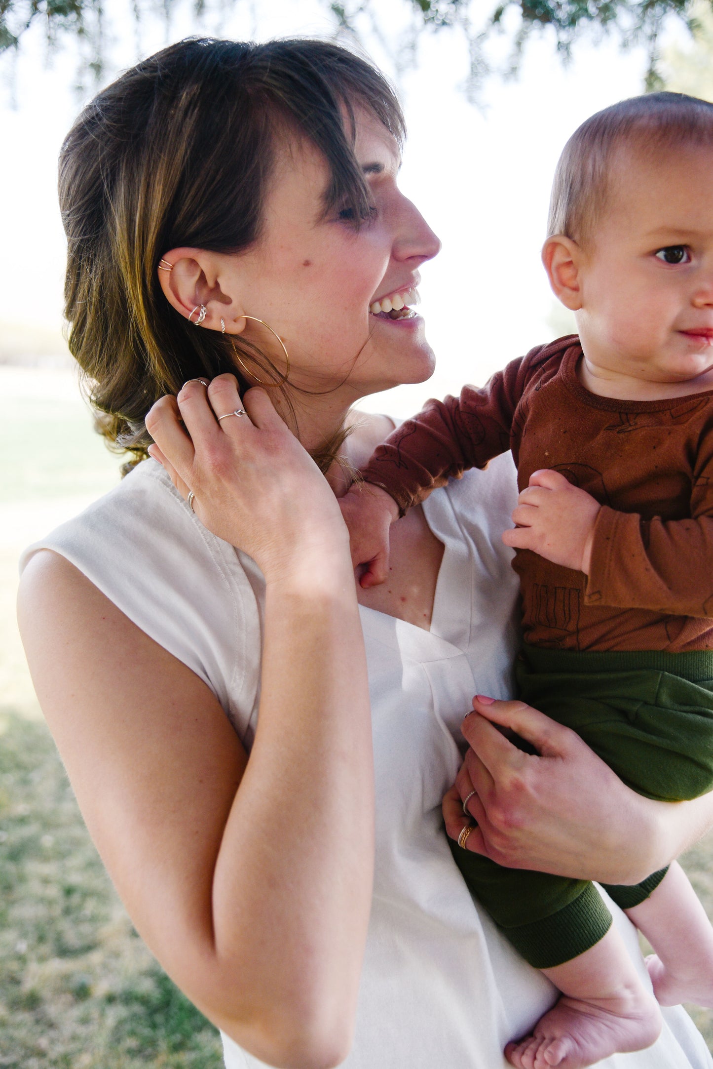 14K Gold Pierced Conch Hoop