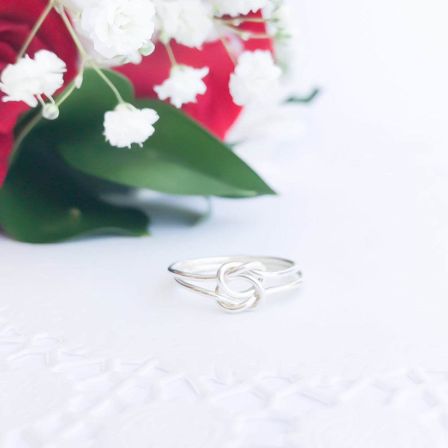 Double Knot Ring, Sterling Silver