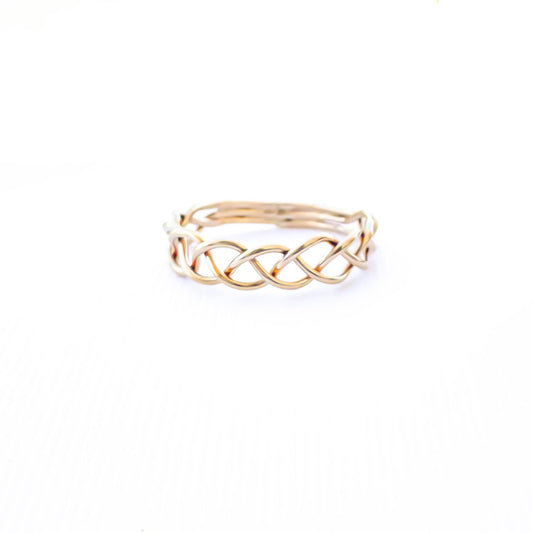 Braid Ring, 14K Gold Filled