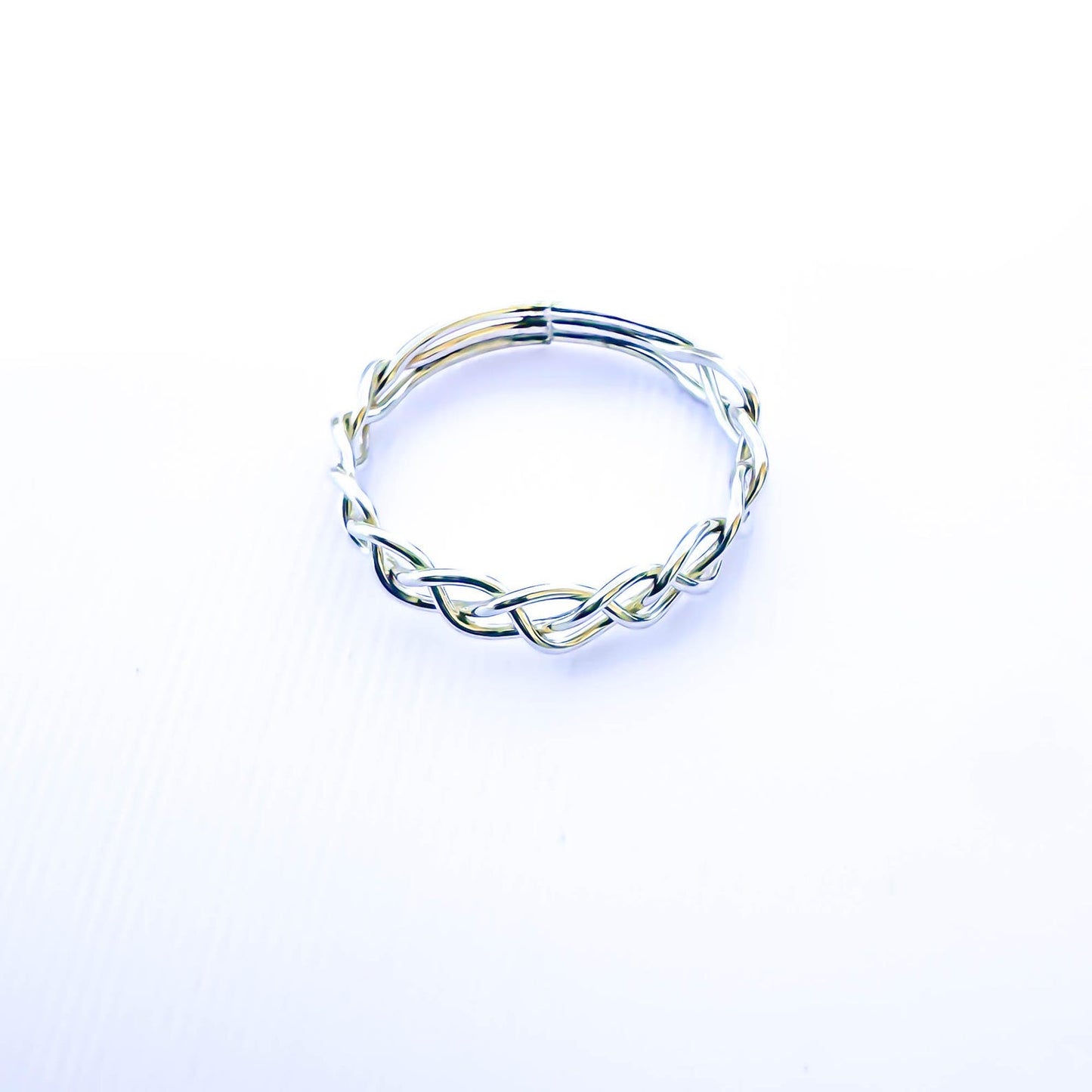 Braided Ring, 925 Sterling Silver