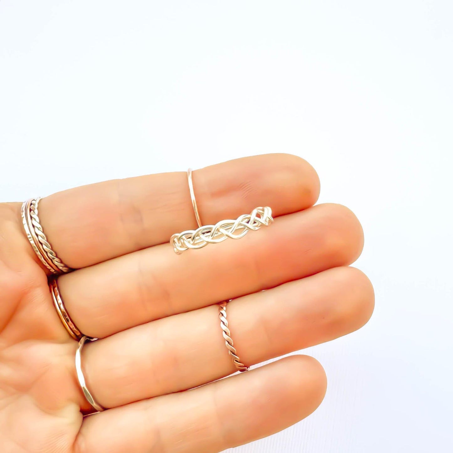 Braided Ring, 925 Sterling Silver