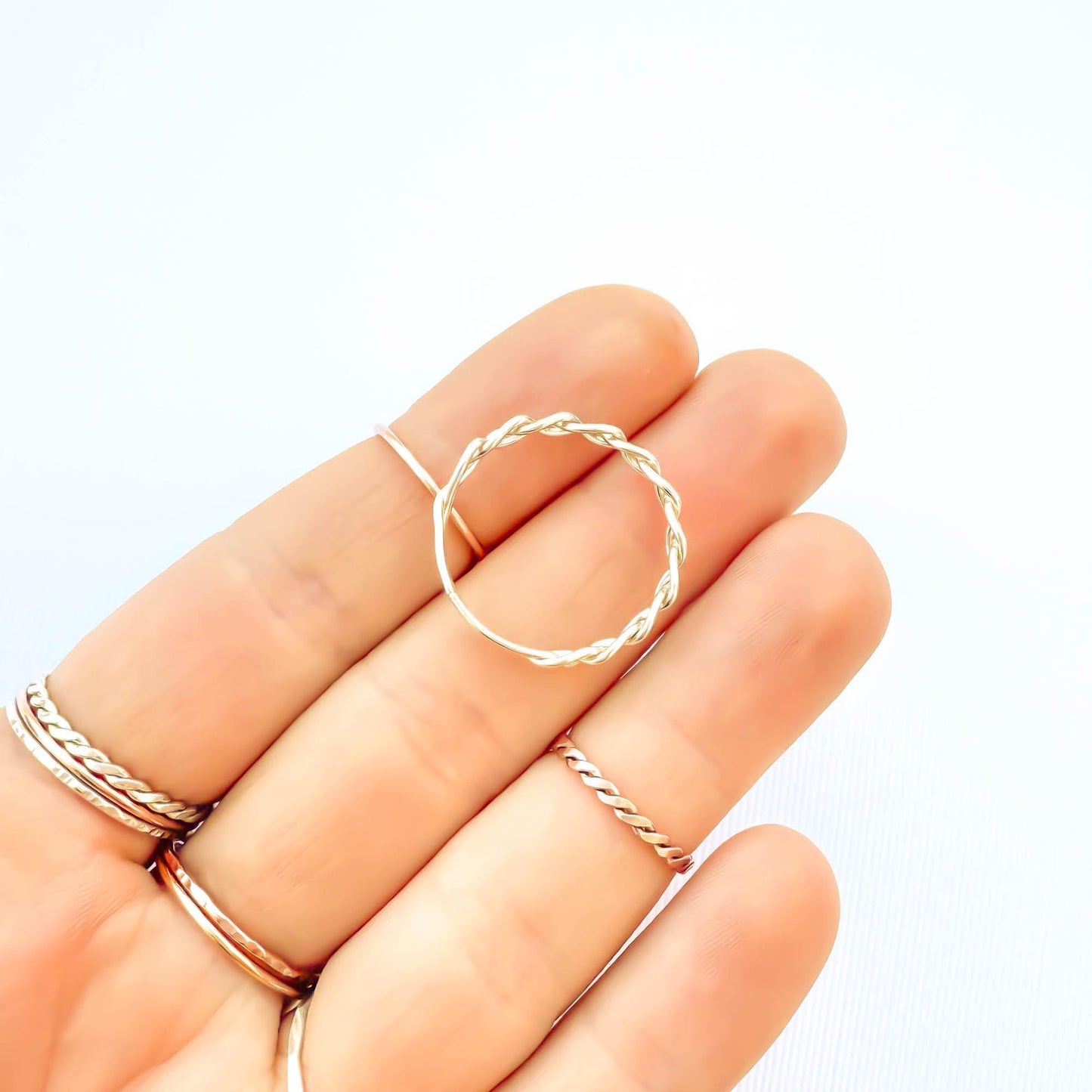 Braided Ring, 925 Sterling Silver