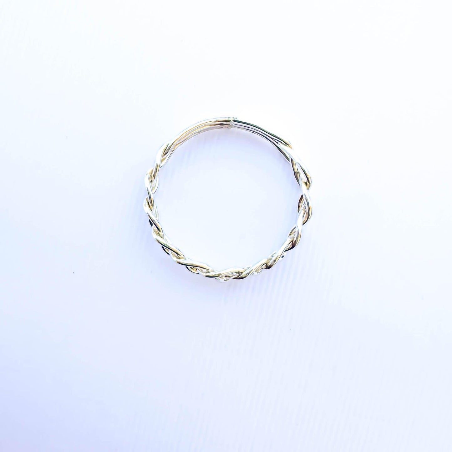 Braided Ring, 925 Sterling Silver