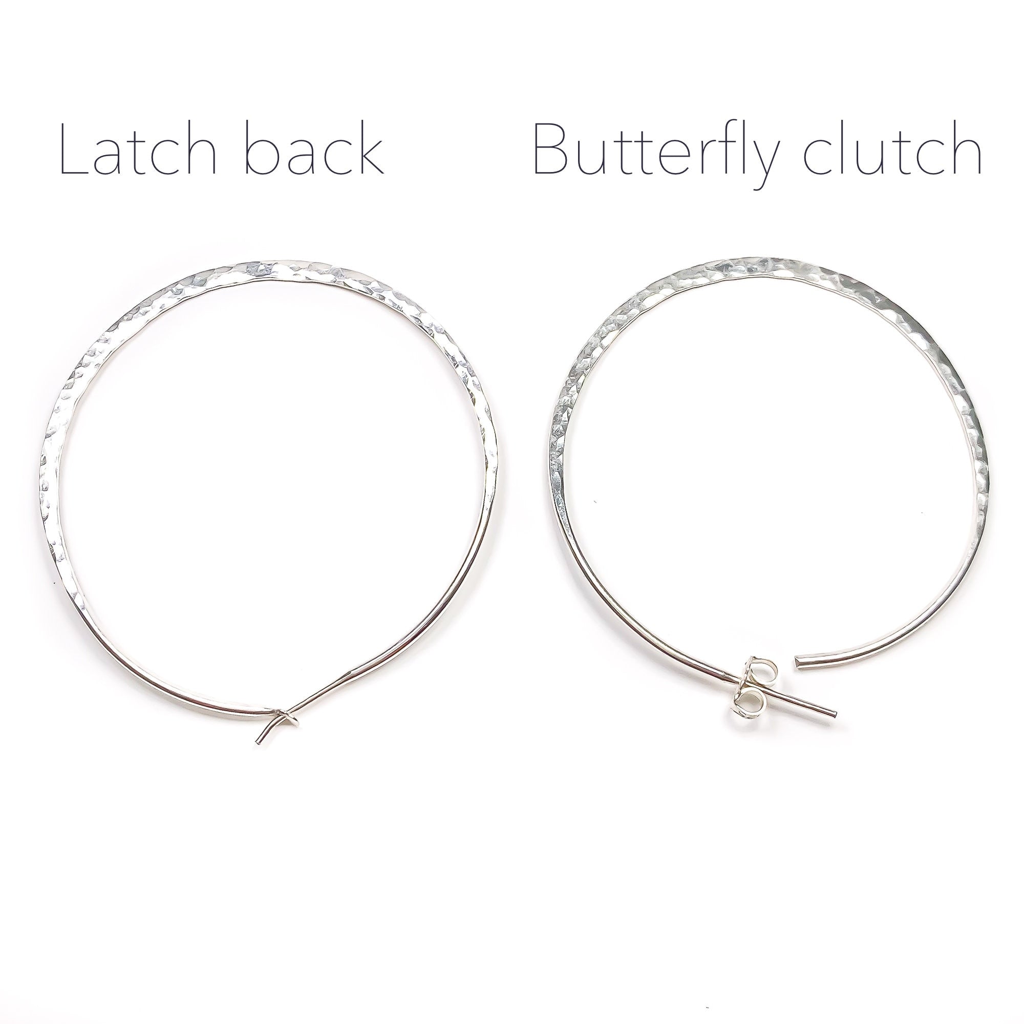 Hoop Earrings: Genuine 990 Silver, Silver Hoop Earrings, selling Multi-size, Size from 40mm – 60mm Hoop Earrings, Jewellery Earrings, Pure Silver